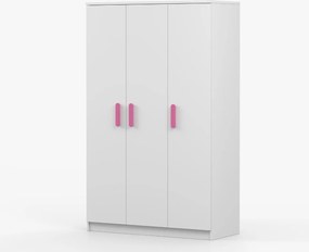 Šatníková skriňa SCOUT 2 - biela (viac variant)