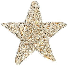 Vonkajšia svetelná dekorácia s vianočným motívom v prírodnej farbe ø 50 cm Sofus – Markslöjd