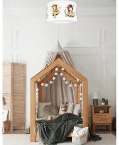 Detské stropné svietidlo FAIRIES 1xE27/60W/230V