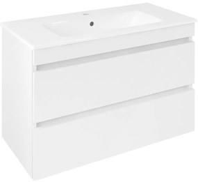 Sapho Sapho, EZARA umývadlová skrinka 78x54x39cm, biela lesk, EZ792-3030
