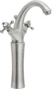 Stojančeková umývadlová batéria v matne striebornej farbe Antea – Sapho