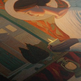 Obraz anjel so sviečkou