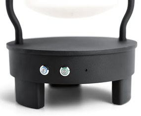 Elstead KL-LYNDON-BT-B-BK - LED Vonkajšia lampa s reproduktorom LED/3W/230V IP44