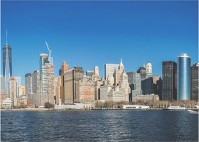 Sklenený obraz - Manhattan v New Yorku (70x50 cm)