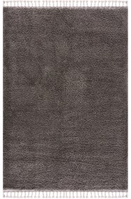 Dekorstudio Jednofarebný shaggy koberec PULPY sivý Rozmer koberca: 120x160cm