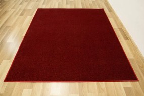 Koberec Liberty New 15 červený / čierny
