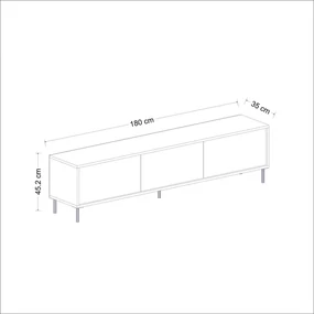 TV stolík Imaj antracit