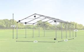 Bestent Partystan 3x8x2m Comfort PE 240g s moskytierkou Summer