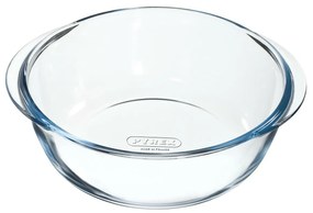 Pyrex Sklenená zapekacia misa okrúhla 2,3 l, 26 x 23 x 8 cm