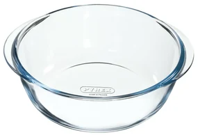 Pyrex Sklenená zapekacia misa okrúhla 2,3 l, 26 x 23 x 8 cm