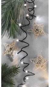 LED Vianočná vonkajšia reťaz 180xLED/23m IP44 teplá/studená biela