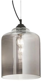 Ideal Lux - Luster na lanku BISTRO 1xE27/60W/230V pr. 24 cm dymová
