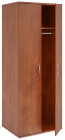 Vysoká šatníková skriňa Impress 74 x 58 x 190 cm, tmavý orech