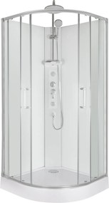Novoterm Hydromasážny box NV-Wega 90x90 biely