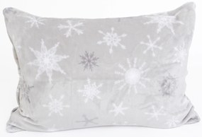 Obliečka na vankúš mikroplyš Exclusive 40 × 60 cm - Frozen sivá