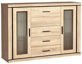 Komoda Dallas D7 Dub Sonoma