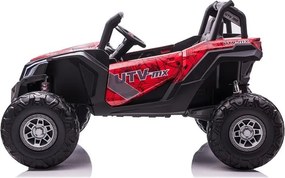 LEAN CARS UTV-MX Battery Buggy Červená pavúčia farba