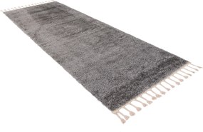 TA Koberec 6365A TMAVO ŠEDÁ VERSAY EJF Rozmer: 80x250 cm