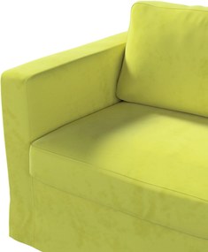 Poťah na sedačku Karlstad (nerozkladací, 2-miestny, dlhý) farba produktu zelená látka lesklá, zamatová