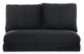 Čierna rozkladacia pohovka 120 cm Taida – Balcab Home