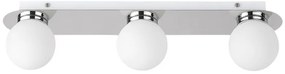 Rabalux Prisadené svietidlo do kúpeľne Becca 3x28W | G9 | IP44 - chróm