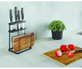 Stojan na kuchynské náčinie z nerezovej ocele Tokyo Lava - Metaltex