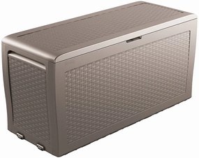 KETER SAMOA RATTAN 270L Záhradný úložný box 117 x 45 x 57 cm, cappuccino 17209570