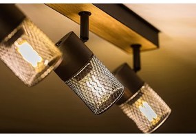 Rabalux 71154 - Bodové svietidlo METTA 4xE14/40W/230V