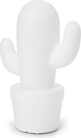 LED akumulátorová stolová lampa do exteriéru, kaktusová