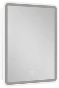 Zrkadlová skrinka s osvetlením SAT 50x71 cm kov SATZGALED5071BI, 1 ks