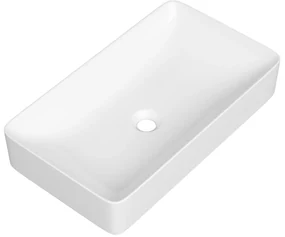 Gamma Sawa, umývadlo na dosku 465x355x115 mm, biela lesklá, GMA-UC-SAWA