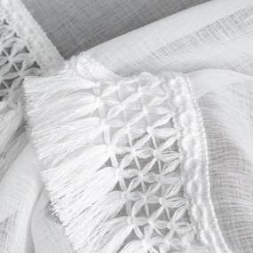 ZÁCLONA NA PÁSKE KIRA1 140X270 CM BIELA