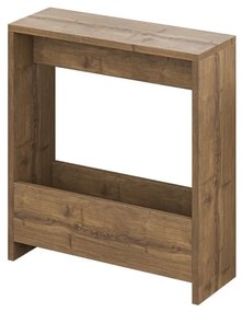 Odkladací stolík Houseland Simpi tmavý dub