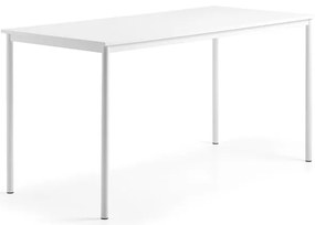 Stôl BORÅS, 1800x800x900 mm, whiteboard doska, biela