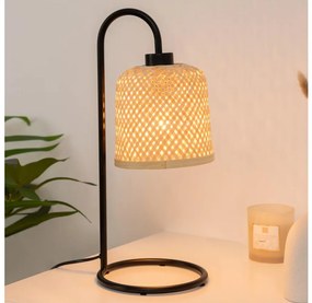 Atmosphera - Stolná lampa ALI 1xE27/25W/230V bambus