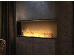 InFire - Vstavaný BIO krb 120x50 cm 3kW čierna