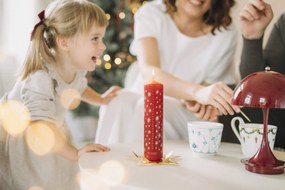 Bella Rose Adventná sviečka Hviezdičky