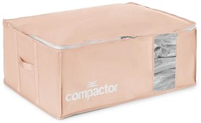 Vákuový plastový úložný box na oblečenie 65x45x27 cm Pink Edition – Compactor