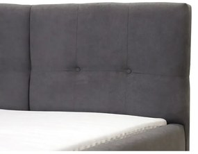 Čalúnená posteľ s úložným priestorom FELIX 140 x 200 cm Námorník