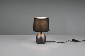 Stolová lampa Malu, čierna