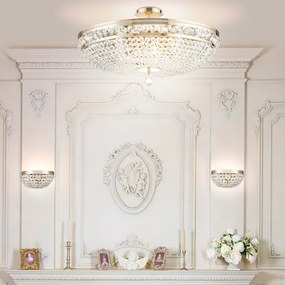 Maytoni DIA700-CL-12-G - Stropné svietidlo OTTILIA 12xE14/60W/230V