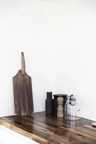 Audo Copenhagen Mlynček na soľ a korenie Bottle Ash/Carbon Beech – set 2 ks