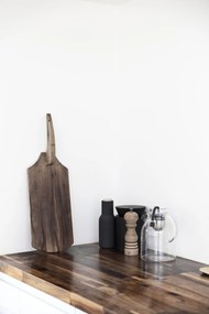 Audo Copenhagen Mlynček na soľ a korenie Bottle Ash/Carbon Beech - set 2 ks