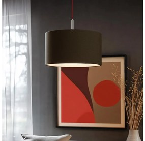 Eglo - LED  Luster na lanku TUNJA 1xE27/60W/230V hnedá