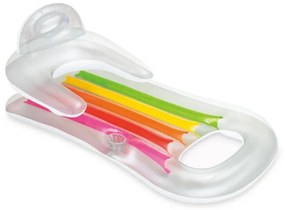 Nafukovacie lehátko s operadlom 160 x 85 cm