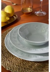 Jedálenská súprava 18 ks biela/porcelán