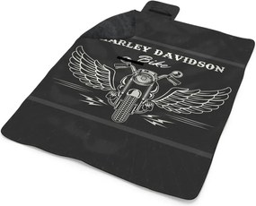 Sablio Plážová deka Harley-Davidson S krídlami: 200x140 cm