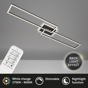 Brilo - LED Stmievateľný prisadený luster FRAME 2xLED/20W/230V 2700-6500K + DO