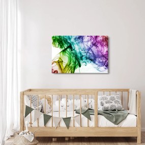 Obraz - farebný dym (90x60 cm)