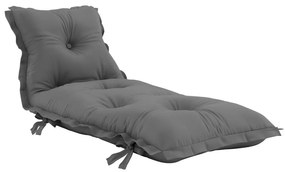 Tmavosivý variabilný futón vhodný do exteriéru Karup OUT™ Sit&amp;Sleep Dark Grey